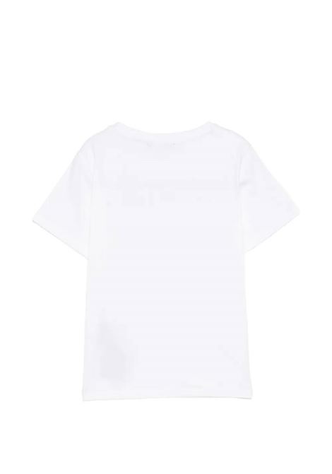 T-shirt con logo BALMAIN KIDS | BY8R11 Z3672100NE